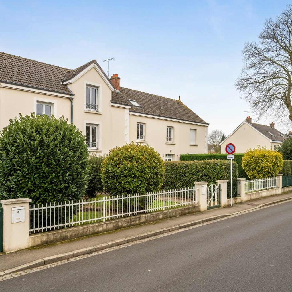 Vue d'un appartement avec balcon à Cesson pour estimation